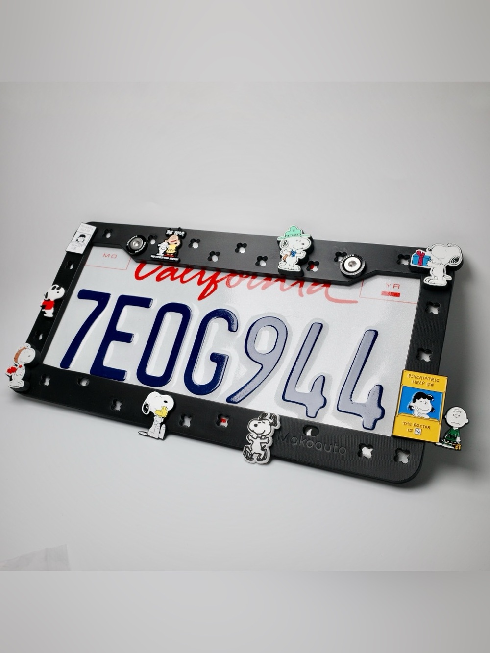 Peanuts Snoopy and Friends License Plate Frame